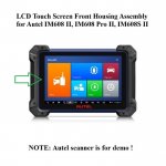 LCD Touch Screen Front Housing Assembly for Autel IM608PRO II